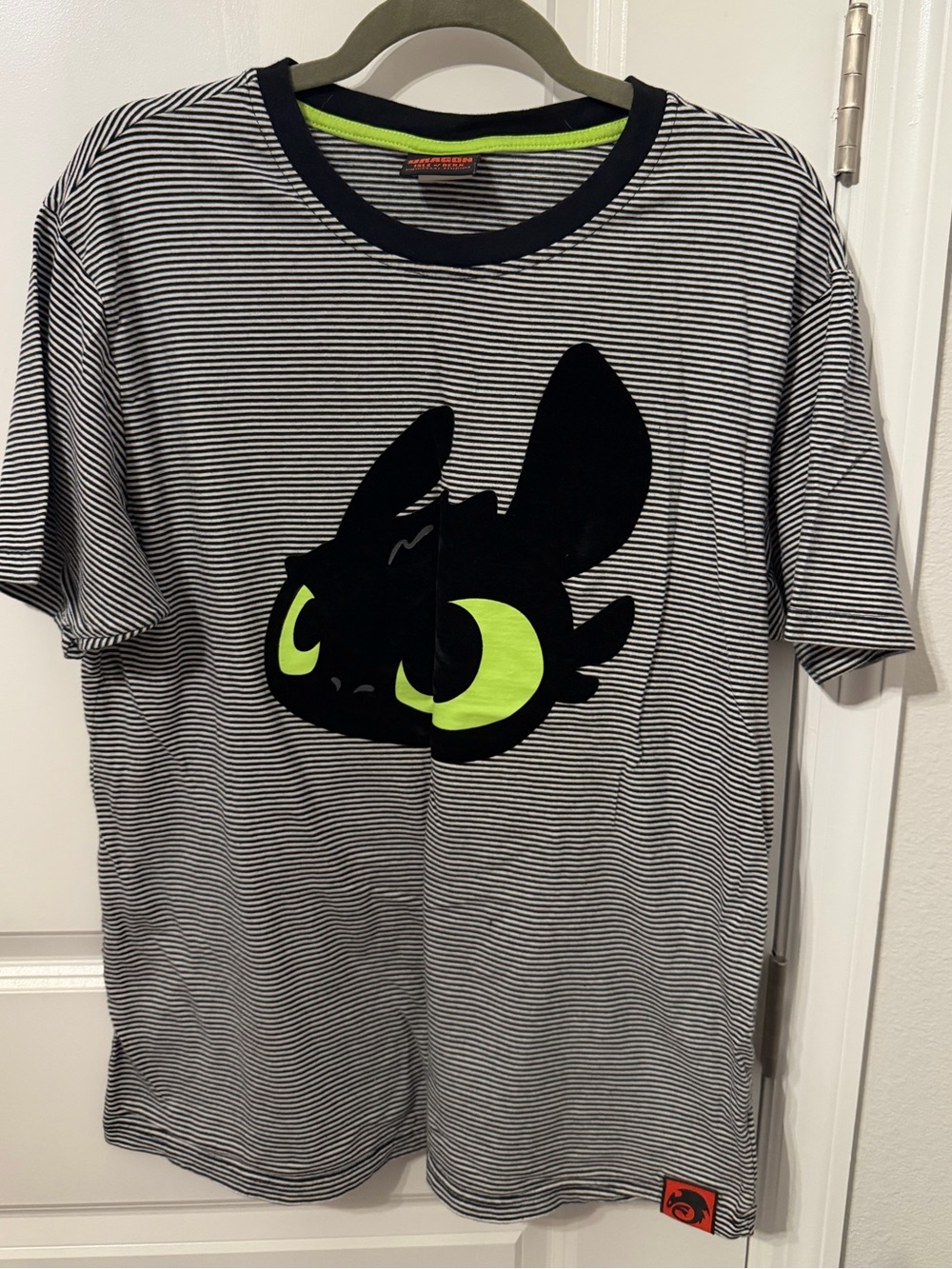 Epic Universe How to Train Your Dragon Striped Shirt